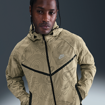 Nike Tech Men's Full-Zip Woven Windrunner Jacket. Nike.com